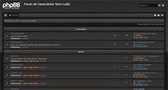 Desktop Screenshot of forum.terraludis.org